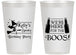 Personalized Birthday 14 oz Frosted Cups - Halloween Spooky Boos | 20158