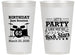 Personalized Birthday 14 oz Frosted Cups - 65th Rock Star | 20175
