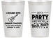 Personalized Birthday 14 oz Frosted Cups - 45th Rock Star | 20176