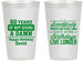 Personalized Birthday 14 oz Frosted Cups - 60th | 20180