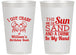 Personalized Birthday 14 oz Frosted Cups - Sun Sand Drink Hand | 20205