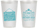 Personalized Birthday 14 oz Frosted Cups - Beach | 20211
