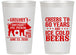 Personalized Birthday 14 oz Frosted Cups - 60th Barbeque Bbq | 20217