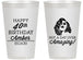 Personalized Birthday 14 oz Frosted Cups - 40th | 20222