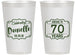 Personalized Birthday 14 oz Frosted Cups - Cheers To 70 Years | 20227