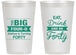 Personalized Birthday 14 oz Frosted Cups - 40th | 20243