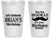 Personalized Birthday 14 oz Frosted Cups - 70th | 20251