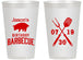 Personalized Birthday 14 oz Frosted Cups - Barbeque Bbq | 20253