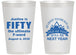 Personalized Birthday 14 oz Frosted Cups - 50th | 20268
