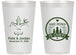 Personalized Wedding 14 oz Frosted Cups - The Hunt Is Over | 203