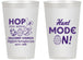 Personalized Easter 14 oz Frosted Cups - Hunt Mode On Bunny | 210000