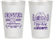 Personalized Easter 14 oz Frosted Cups - Eggcited For Hunt Bunny | 210006