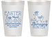 Personalized Easter 14 oz Frosted Cups - Llama Eggs | 210009