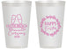 Personalized Easter 14 oz Frosted Cups - Brunch | 210015