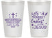 Personalized Easter 14 oz Frosted Cups - Easter Is For Jesus | 210022