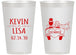 Personalized Wedding 14 oz Frosted Cups - Just Married | 212