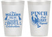 Personalized 4th Of July 14 oz Frosted Cups - Pink Peel Crawfish | 220011