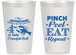 Personalized 4th Of July 14 oz Frosted Cups - Pink Peel Crawfish | 220015