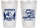 Personalized 4th Of July 14 oz Frosted Cups - Abraham Drinkin | 220037