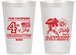 Personalized 4th Of July 14 oz Frosted Cups - Patriot | 220038