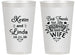 Personalized Wedding 14 oz Frosted Cups - Best Friends | 221
