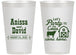 Personalized Wedding 14 oz Frosted Cups - Party Til The Cows Come Home | 222