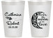 Personalized Wedding 14 oz Frosted Cups - Over The Moon In Love | 224