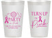 Personalized Awareness 14 oz Frosted Cups - Party In Pink | 230002