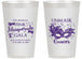 Personalized Awareness 14 oz Frosted Cups - Masquerade | 230008