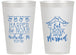 Personalized Wedding 14 oz Frosted Cups - Eat Drink Be Married | 235