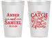 Personalized Wedding 14 oz Frosted Cups - Catch Of A Lifetime Lobster | 245