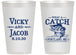 Personalized Wedding 14 oz Frosted Cups - What A Catch Fish | 247