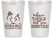 Personalized Wedding 14 oz Frosted Cups - To Have And To Hold | 250