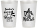 Personalized Halloween 14 oz Frosted Cups - Drink Up Witches | 250001