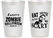 Personalized Halloween 14 oz Frosted Cups - Eat Drink Be Scary | 250003