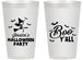 Personalized Halloween 14 oz Frosted Cups - Witch Boo | 250015
