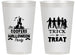 Personalized Halloween 14 oz Frosted Cups - Trick Or Treat | 250019