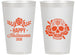 Personalized Halloween 14 oz Frosted Cups - Sugar Skull | 250020