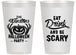 Personalized Halloween 14 oz Frosted Cups - Eat Drink Be Scary | 250033