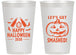 Personalized Halloween 14 oz Frosted Cups - Lets Get Smashed | 250036