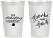 Personalized Halloween 14 oz Frosted Cups - Spooks Spirits | 250037