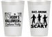 Personalized Halloween 14 oz Frosted Cups - Eat Drink Be Scary | 250038