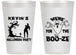 Personalized Halloween 14 oz Frosted Cups - Ghost | 250046
