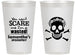 Personalized Halloween 14 oz Frosted Cups - Sugar Skull | 250050