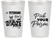 Personalized Halloween 14 oz Frosted Cups - Boos And Booze | 250054