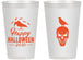 Personalized Halloween 14 oz Frosted Cups - Skeleton | 250056