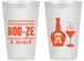 Personalized Halloween 14 oz Frosted Cups - Booze Wine | 250060
