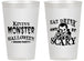 Personalized Halloween 14 oz Frosted Cups - Eat Drink Be Scary | 250063