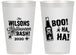 Personalized Halloween 14 oz Frosted Cups - Boo Skeleton | 250078