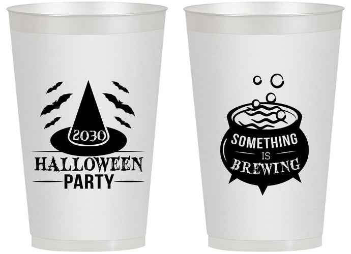 Personalized Halloween 14 oz Frosted Cups - Witch | 250085